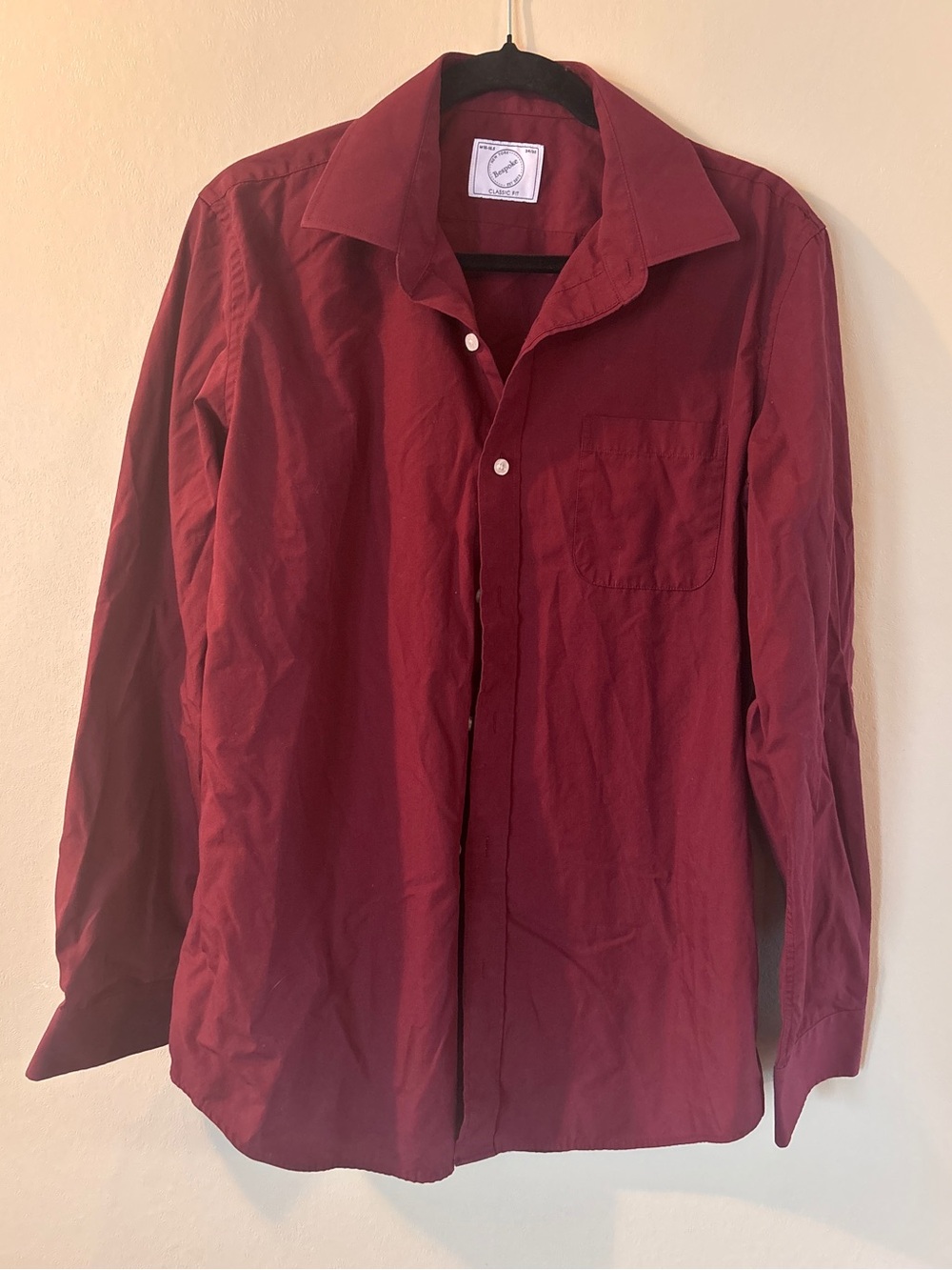 Red Dress Shirt